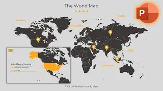 THEY'LL GASP! How to Create Smooth Map Animation in PowerPoint