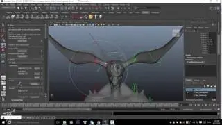 Demon Rig 01 - Free Maya Animation Rig