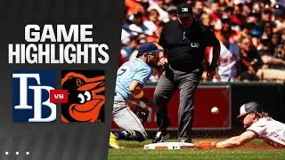 Rays vs. Orioles Game Highlights (9/8/24) | MLB Highlights