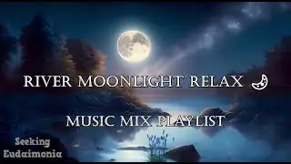 River Moonlight Relax 🌙 Music Mix Playlist | chill relax beats playlist to listen to 🎸🎵