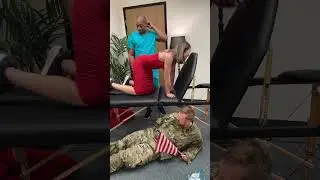 Woman got caught cheating by army man  
