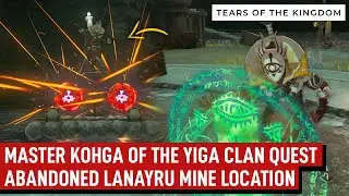 Master Kohga Quest - Abandoned Lanayru Mine Location | The Legend of Zelda: Tears of the Kingdom