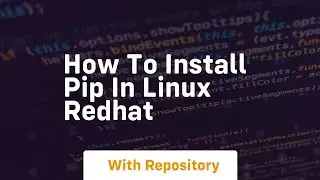 how to install pip in linux redhat