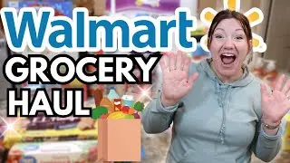 WALMART GROCERY HAUL | I'VE MISSED YALL | GROCERY HAUL AND MEAL PLAN FAMILY OF 5