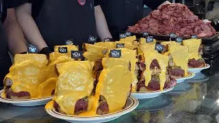 치즈폭탄! 미국식 치즈 샌드위치 / Cheese Bomb! American Style Cheese Sandwich - korean street food