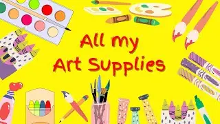 Art Supplies for Beginners | Must have Painting Colours for Beginners 🎨🖍️