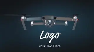 Drone Logo Opener After Effects Templates