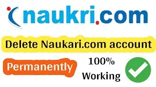 How to delete Naukari.com account permanently | Naukri.com account kaise delete karen ✔✔