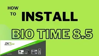 BioTime 8.5 Server Installing and Basic Configuration