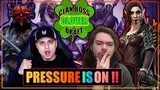 Time Is ALMOST UP !! Clan Boss CLOVER Draft Talk !! Ft @NubRaids | Raid Shadow Legends