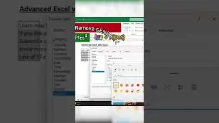 Insert emojis with text  | Advance Excel Formula | MyExcelGeeks