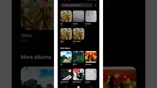 How to create new album in your gallery// add images/ videos in albums #shorts #viral #album #tech