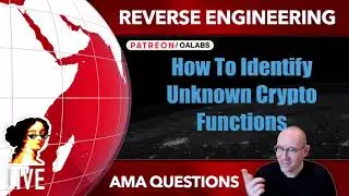 How To Identify Unknown Crypto Functions [ Reverse Engineering AMA ]