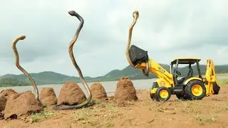 Naag Ka Badla | Snake's Revenge | Jcb vs King Cobra | Dump Truck | Mini Tractor | PoLo Truck| CS Toy