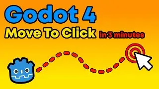 Make Player Move To Mouse Click in Godot 4