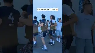 ALL ASIAN AAU BASKETBALL TEAM 🔥 #shorts #aau #aaubasketball