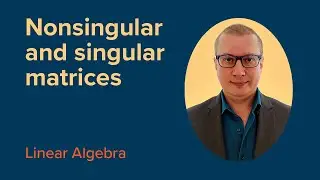 NON-SINGULAR Matrices and SINGULAR Matrices | FREE Linear Algebra Course