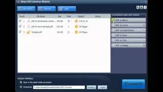 convert pdf to word powerpoint excel text html images