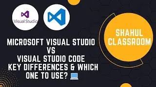 Microsoft Visual Studio vs Visual Studio Code | Key Differences & Which One to Use? 💻 |Without Audio