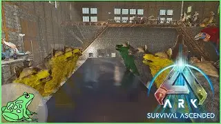 Day 32.1 - Breeding, and Grinding Drops? -  Ark Survival Ascended - ASA LIVE