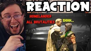 Gors Mortal Kombat 1 Homelander All BRUTALITIES & Test Your Might Failures REACTION