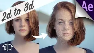 Convert 2D images into 3D | After Effects & Photoshop