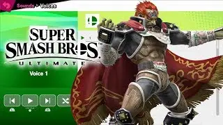 Ganondorf Voices - Super Smash Bros Ultimate