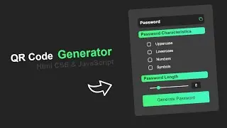 Create Advenced Password Generator With HTML CSS & JavaScript 