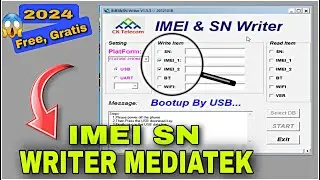 IMEI&SN WRITER MEDIATEK V1.5.3 | Repair Im3i F4 | MTK MEDIATEK