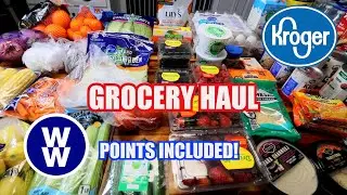 BIG 2 Week WW Grocery Haul🛒 for WEIGHT LOSS Maintenance & Weight Watchers Meals -WW POINTS INCLUDED!