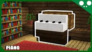 (☞ ͡° ͜ʖ ͡°)☞ Minecraft l How to make Working Piano!