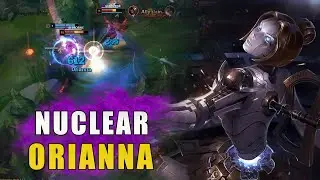 Orianna but I dropped a Nuke while smurfing in Masters