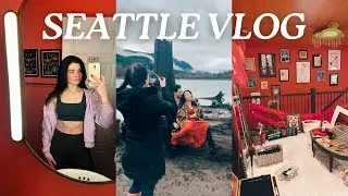 Seattle Photoshoots & Designing A Girly Gallery Wall ❤️ Vlog