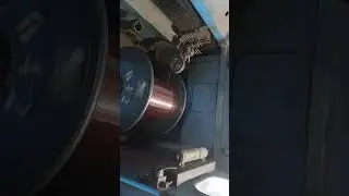 Production of Copper Wire in Reel at Factory