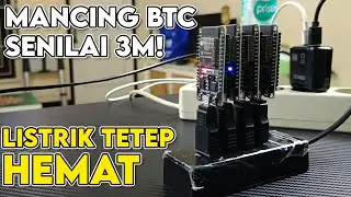 Alat Mancing Mining Bitcoin Dengan Hemat Listrik | Solo Mining Nerdminer V2