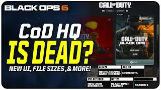 New UI Showcase, Smaller File Sizes, & More for Black Ops 6!