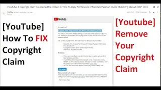 [ FIX ] A copyright claim was created for content / A copyright owner using Content ID has claimed