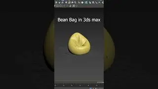 Bean Bag chair in 3ds Max