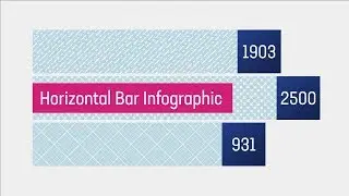 Horizontal Bar Infographic Template for Premiere Pro