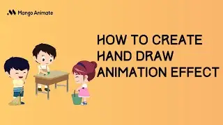 How to Create a HAND DRAW ANIMATION Effect in Mango AM