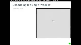 CCNA Security 2.1 Securing Device Access - Chapter 2 Securing Network Devices