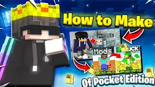 How To Make Mods In Minecraft Pocket Edition 🤯 | Mods & Addons In MCPE