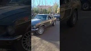 Ралли Пекин-Париж 2024 в Казахстане. Beijin-Paris. Ford Mustang 1968 #shorts#