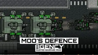 Rusted Warfare| A tank that can turn into a turret? (Moo's Defence Agency rwmod)