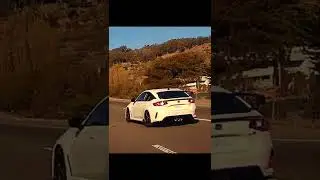 Spotted New 2023 Honda Civic Type R FL5,  San Francisco Recorded by AZDOME M550 Dash Cam Wifi GPS 4K