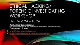 How to become an ethical hacker and forensic investigator – For beginners / Undergraduates