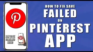 How to fix save failed in pinterest app (2024)