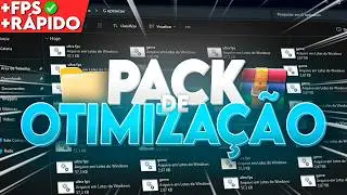 🔴OTIMIZE SEU PC | O MELHOR PACK DE OTIMIZAÇÃO DE TODOS OS TEMPOS! | ESPECIAL de 30MIL INSCRITOS🚀🔥