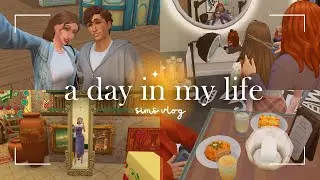 sim vlog (date, hair salon, thrift store)🌹💇‍♀️🛍️#thesims4