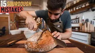 15 Mistakes Most Beginner Sourdough Bakers Make